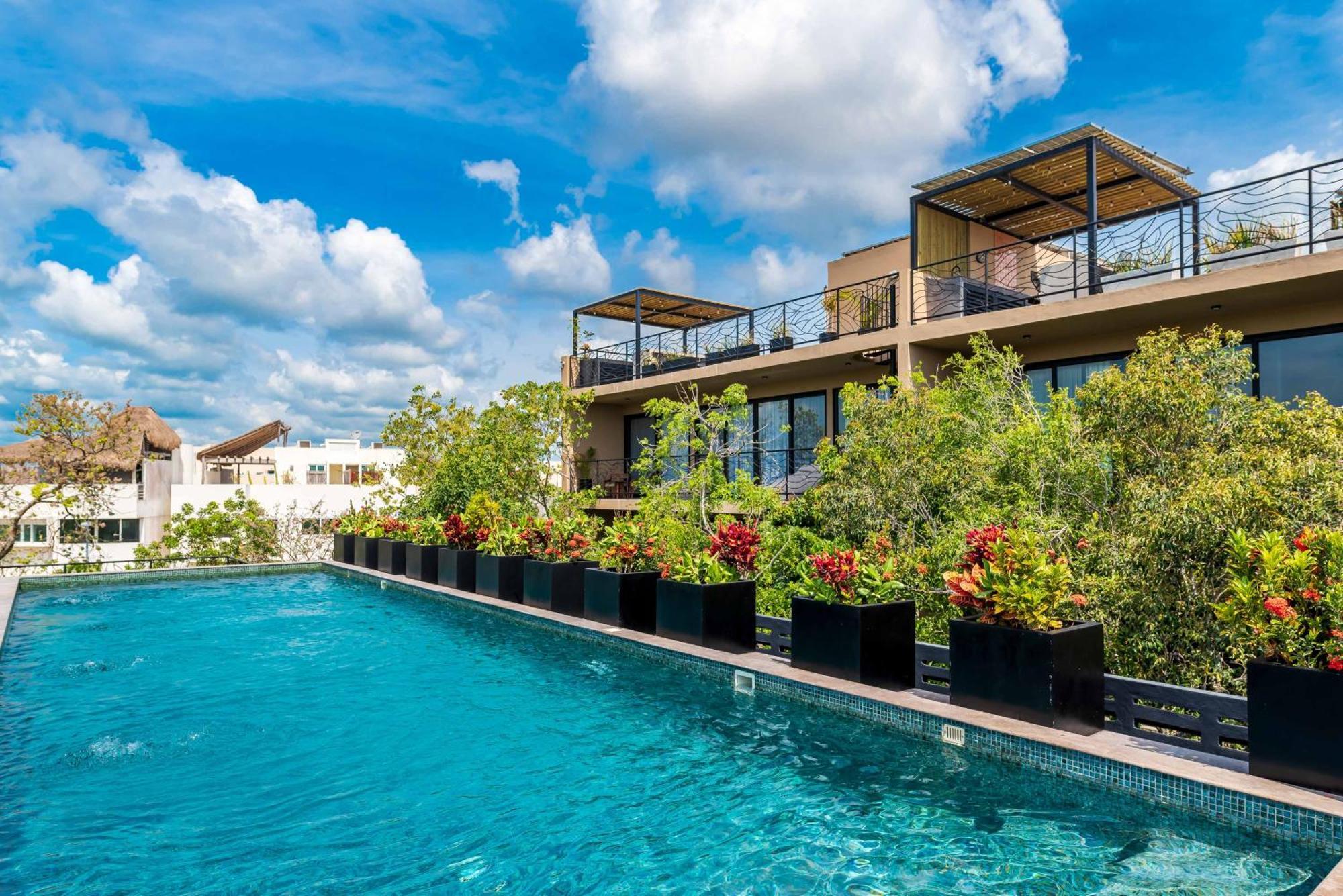Arcadia Luxury Apartments In Aldea Zama, Tulum By Spot Rentals Exterior foto