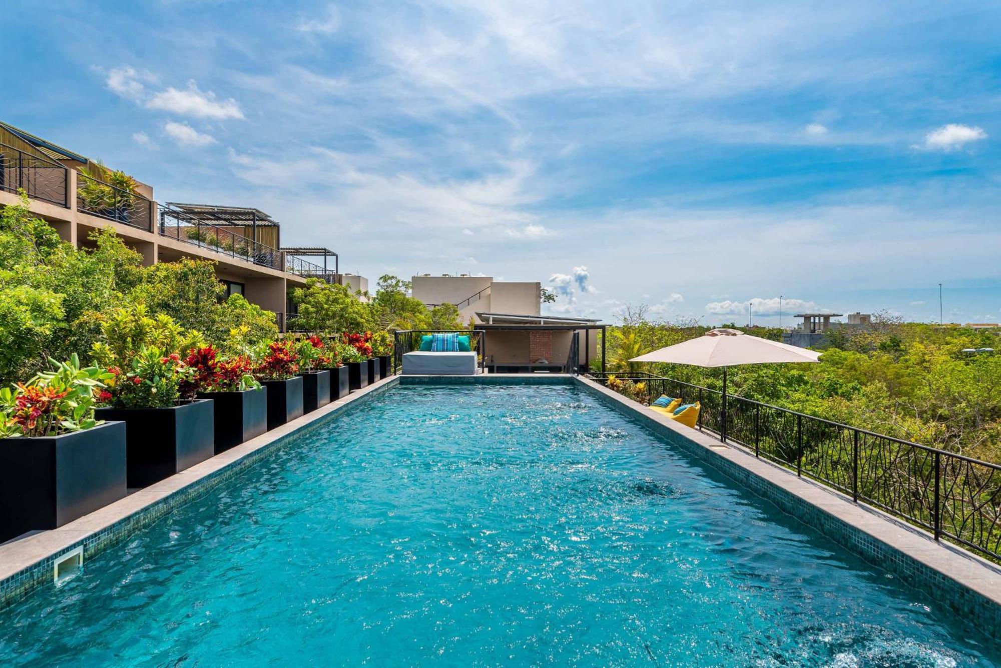 Arcadia Luxury Apartments In Aldea Zama, Tulum By Spot Rentals Exterior foto